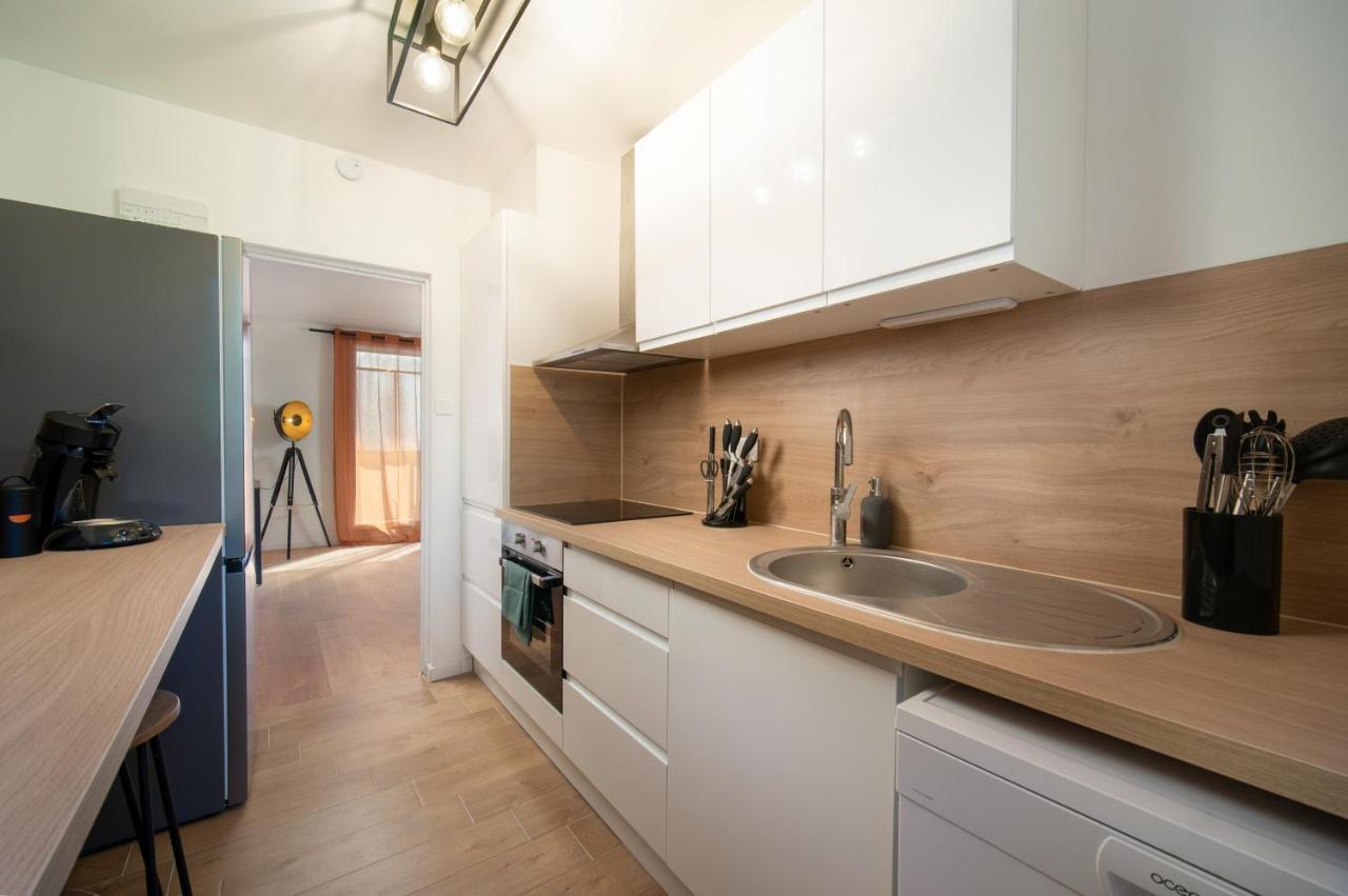 Grand Appartement 3 Chambres Avec Clim Et Balcon Marseille Kültér fotó