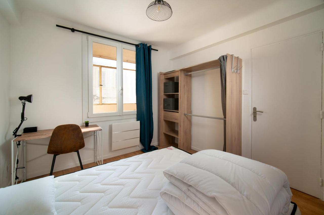 Grand Appartement 3 Chambres Avec Clim Et Balcon Marseille Kültér fotó