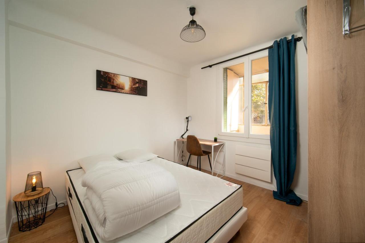 Grand Appartement 3 Chambres Avec Clim Et Balcon Marseille Kültér fotó